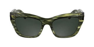 Longchamp Lo777s N Women Green Rectangle Sunglasses