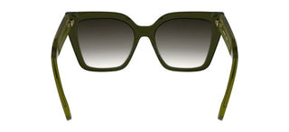 Longchamp Lo778s N Women Green Butterfly Sunglasses