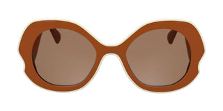Longchamp Lo780s N Women Orange Geometric Sunglasses