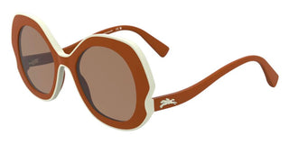 Longchamp Lo780s N Women Orange Geometric Sunglasses