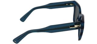 Longchamp Lo791s Women Blue Squared Sunglasses