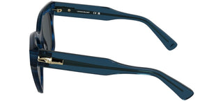 Longchamp Lo791s Women Blue Squared Sunglasses