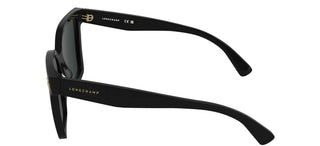 Longchamp Lo802s Women Black Squared Sunglasses