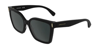 Longchamp Lo802s Women Black Squared Sunglasses