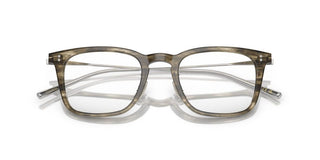 Oliver Peoples Loftin Ov 5543 Unisex Green Squared Eyeglasses