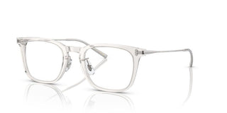 Oliver Peoples Loftin Ov 5543 Unisex Transparent Squared Eyeglasses