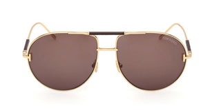 Tom Ford LOU-02 FT1308 unisex Gold Pilot Sunglasses