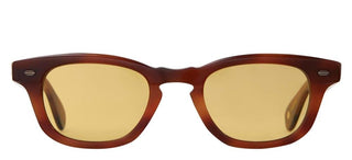 Garrett Leight LO-B SUN unisex Brown Geometric Sunglasses