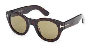 Tom Ford Lucinda Ft1212 Unisex Havana Round Sunglasses