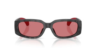 Moncler Lumin Me6014u Unisex Grey Rectangle Sunglasses