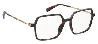 Levis Lv 1072 Women Havana Squared Eyeglasses