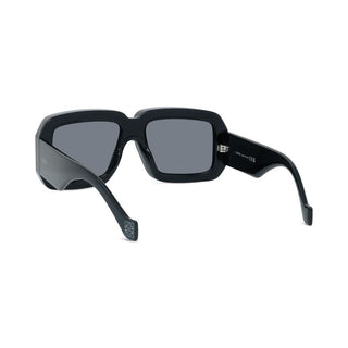 LOEWE Signature LW40064U unisex Black Squared Sunglasses