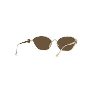 LOEWE Anagram LW40115U women Gold Cat Eye Sunglasses