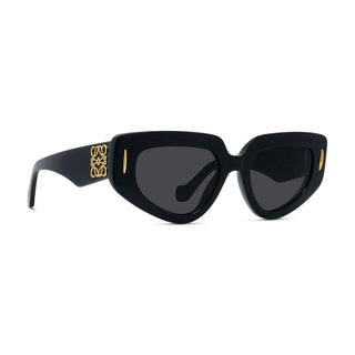 Loewe Anagram Lw40160i Women Black Geometric Sunglasses