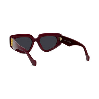 LOEWE Anagram LW40160I women Red Geometric Sunglasses