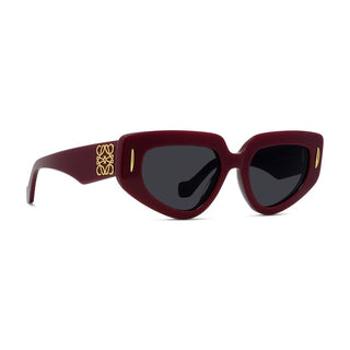 LOEWE Anagram LW40160I women Red Geometric Sunglasses