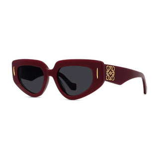 LOEWE Anagram LW40160I women Red Geometric Sunglasses
