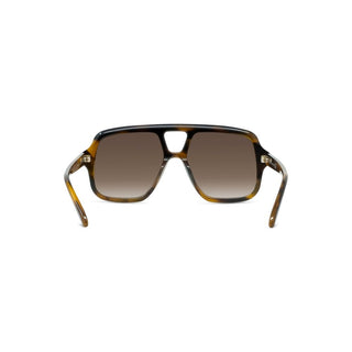 LOEWE Slim LW40161U women Havana Rectangle Sunglasses