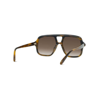 LOEWE Slim LW40161U women Havana Rectangle Sunglasses