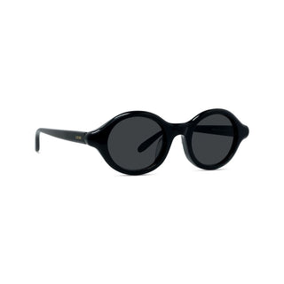 LOEWE Slim LW40162U women Black Round Sunglasses