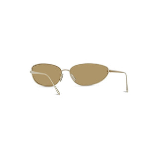 LOEWE Signature LW40164U women Gold Oval Sunglasses