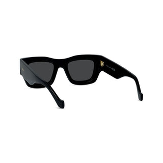LOEWE Signature LW40168I men Black Geometric Sunglasses