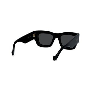 LOEWE Signature LW40168I men Black Geometric Sunglasses