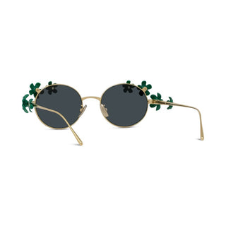 LOEWE Signature LW40173U women Gold Oval Sunglasses