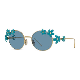 LOEWE Signature LW40173U women Gold Oval Sunglasses