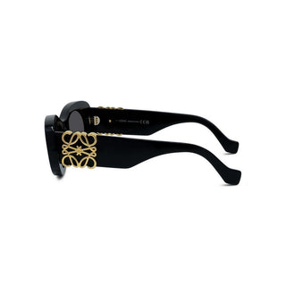 LOEWE Anagram LW40175U women Black Oval Sunglasses