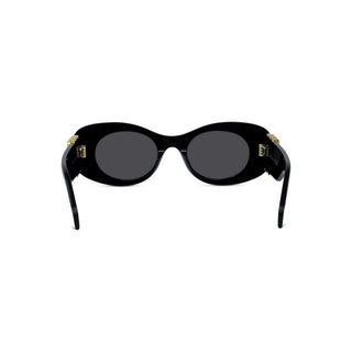 LOEWE Anagram LW40175U women Black Oval Sunglasses