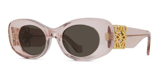 LOEWE Anagram LW40175U women Pink Oval Sunglasses