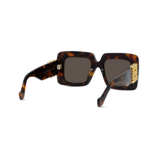 LOEWE Anagram LW40176U women Havana Oversize Sunglasses