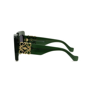 LOEWE Anagram LW40176U women Green Oversize Sunglasses