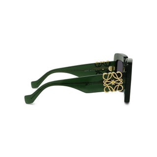 LOEWE Anagram LW40176U women Green Oversize Sunglasses