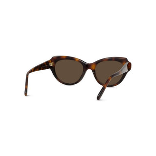 LOEWE Slim LW40178I women Havana Geometric Sunglasses