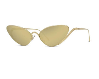 LOEWE Signature LW40179U women Gold Cat Eye Sunglasses