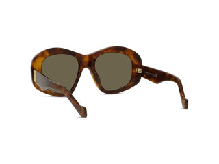 LOEWE Anagram LW40181I women Havana Round Sunglasses