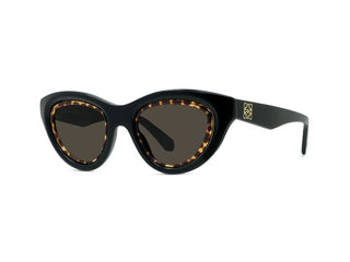LOEWE Anagram LW40182U women Black Cat Eye Sunglasses