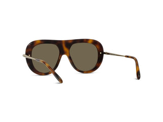 LOEWE Slim LW40186I women Havana Pilot Sunglasses