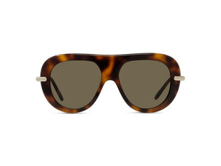 LOEWE Slim LW40186I women Havana Pilot Sunglasses