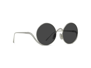 LOEWE Signature LW40187U women Silver Round Sunglasses