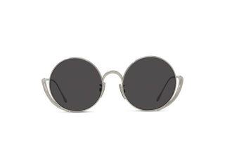 LOEWE Signature LW40187U women Silver Round Sunglasses