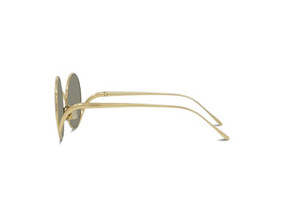 LOEWE Signature LW40187U women Gold Round Sunglasses