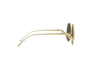 LOEWE Signature LW40187U women Gold Round Sunglasses