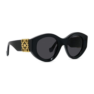 LOEWE LW40188I women Black Cat Eye Sunglasses