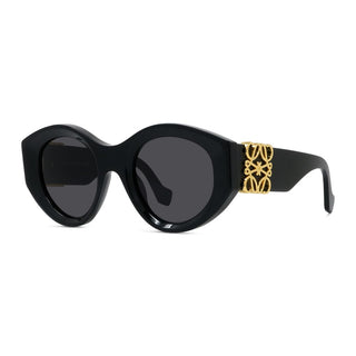 LOEWE LW40188I women Black Cat Eye Sunglasses