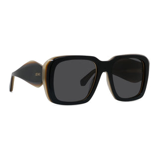 LOEWE LW40198U women Black Geometric Sunglasses