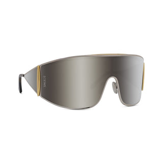 LOEWE LW40202U women Silver Shield Sunglasses
