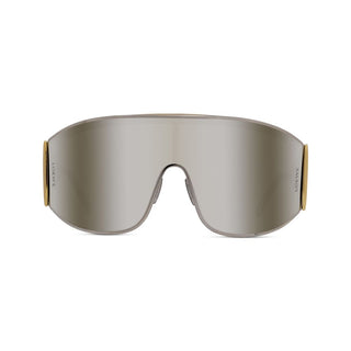 LOEWE LW40202U women Silver Shield Sunglasses